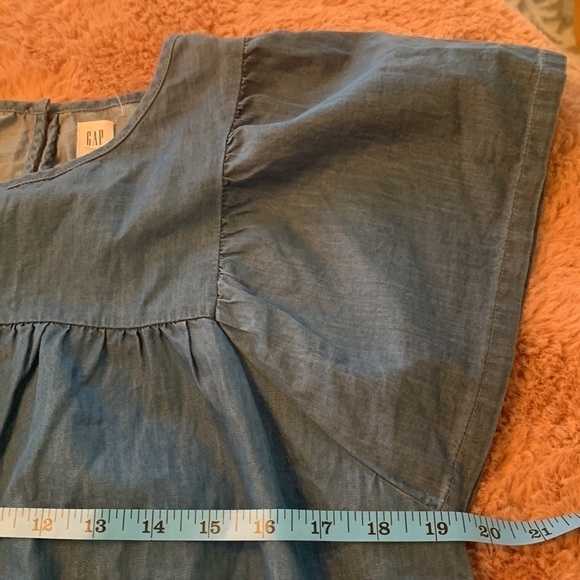 Gap Kids Size XXL Denim Jean Top in EUC - Picture 4 of 5